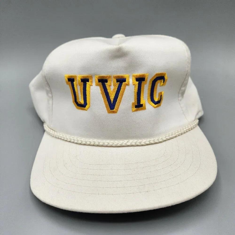 UVIC University  of Victoria Vintage Hat Varsity Lettering